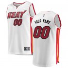 Camiseta Custom 0 Miami Heat Association Edition Blanco Hombre